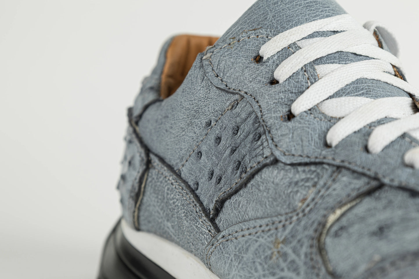 Fabio Ostrich Blue