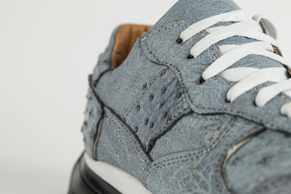 Fabio Ostrich Blue