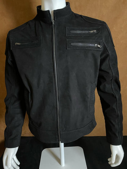 JACKET LIBANO Black Suade