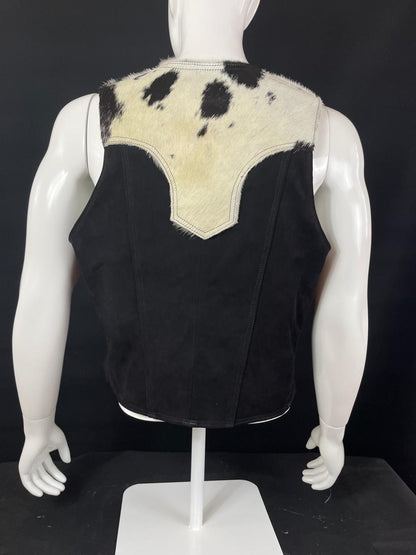 VEST SUADE COWHAIR