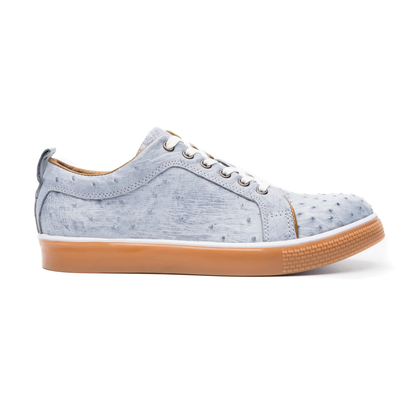 SNEAKER OSTRICH BLUE