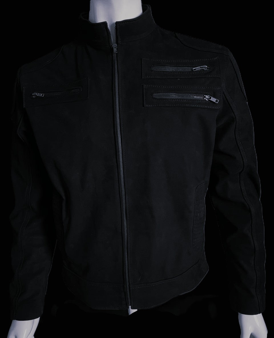 JACKET LIBANO Black Suade