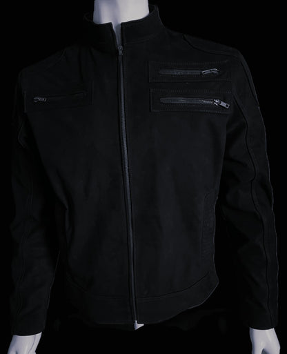 JACKET LIBANO Black Suade