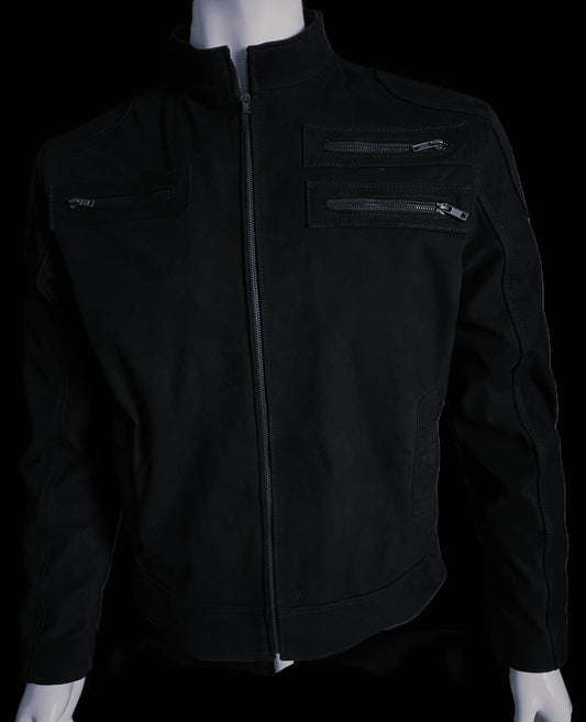 JACKET LIBANO Black Suade