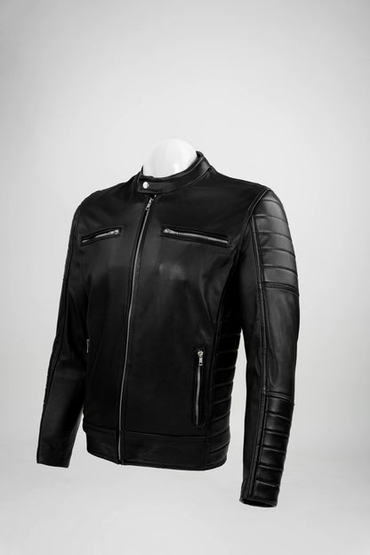 Erik Black Biker Jacket
