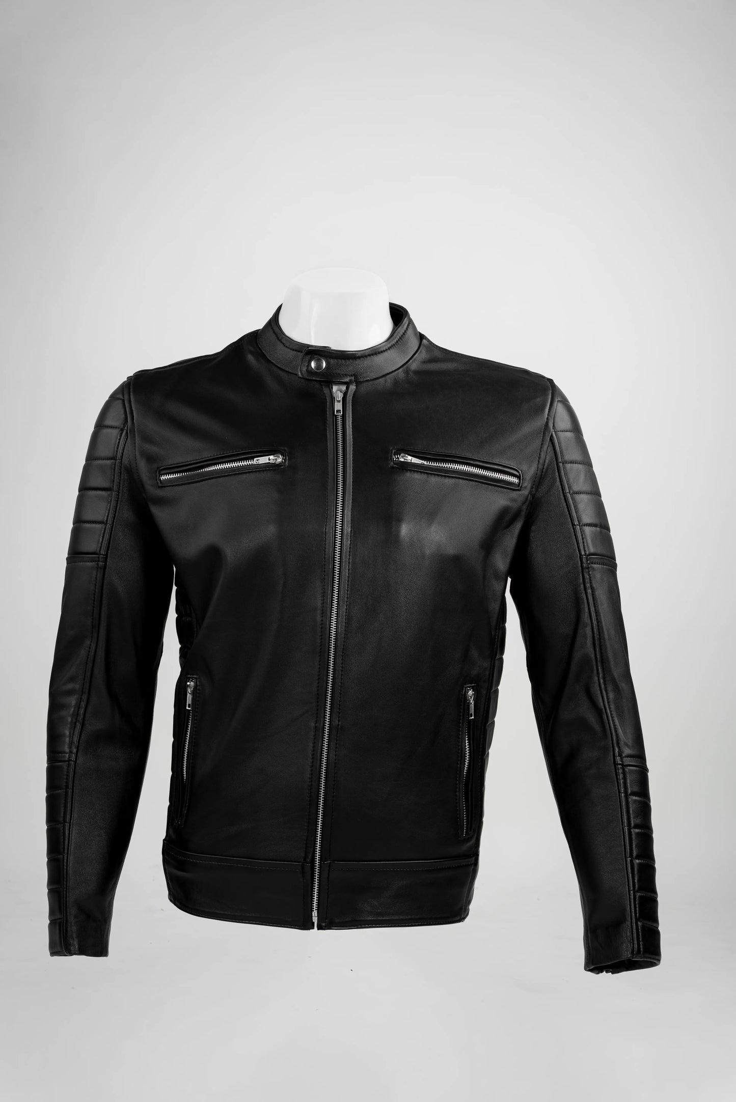Erik Black Biker Jacket
