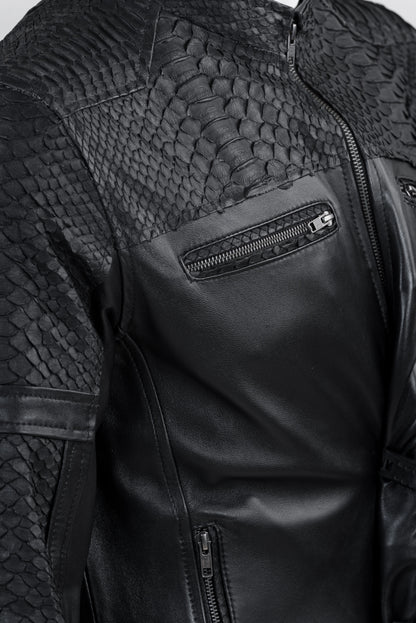 Black Leather Python