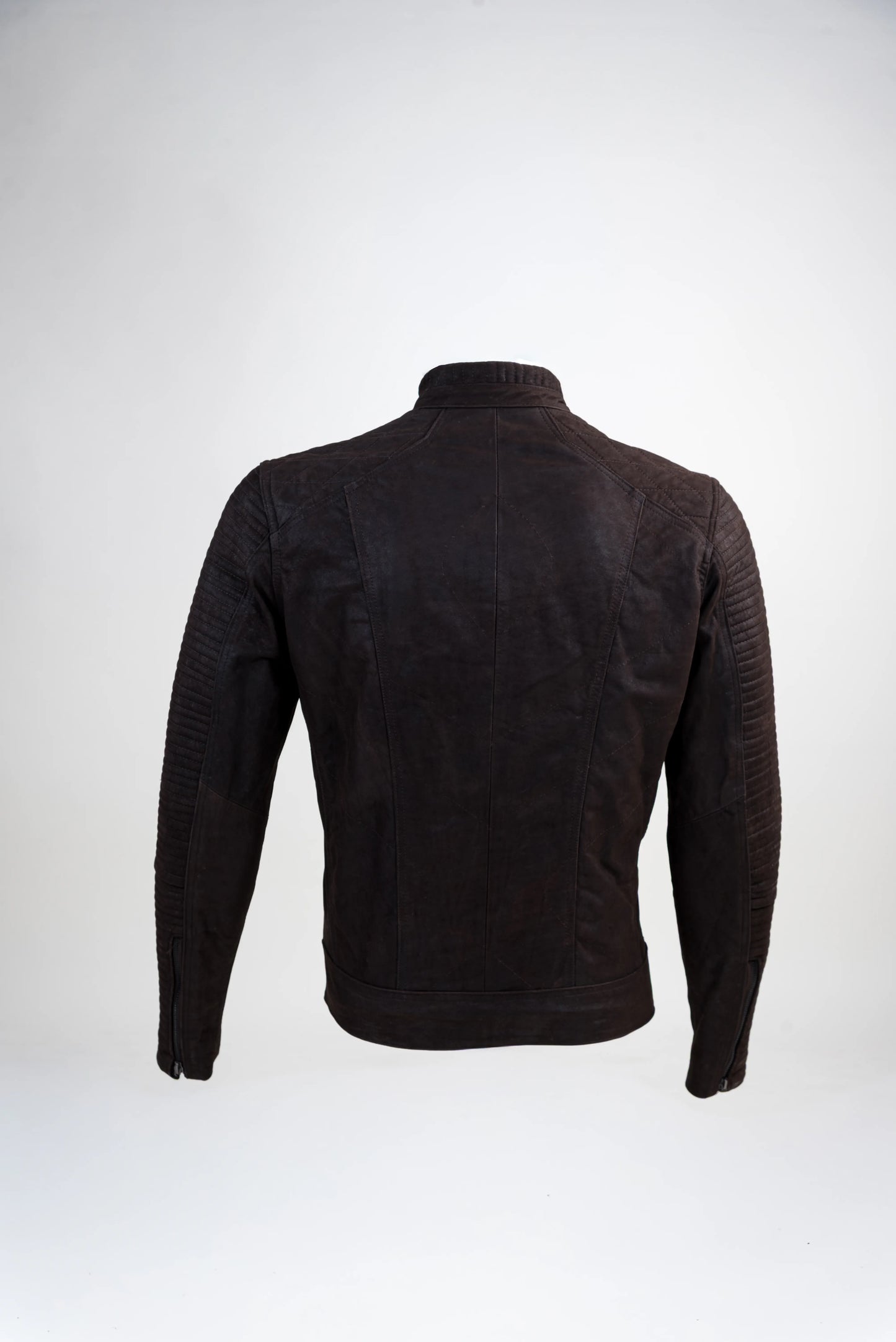 Leving Brown Racer Jacket