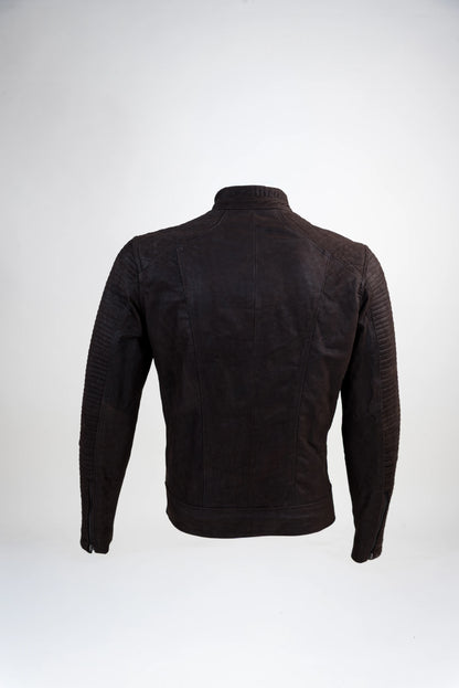 Leving Brown Racer Jacket