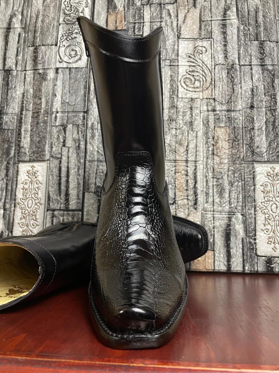 LIAM BLACK PATA DE AVESTRUZ DUBAI