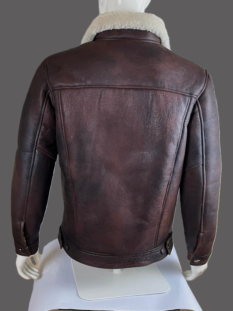 NATURAL SHEEP HAIR JACKET