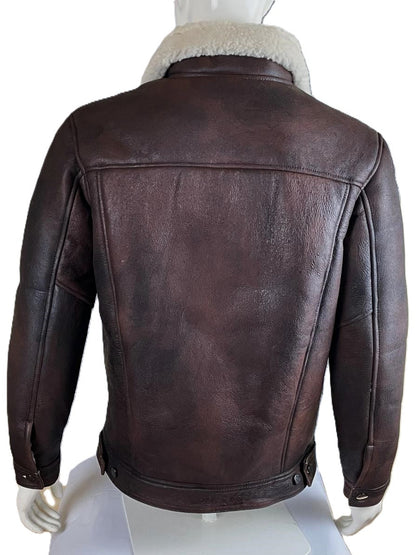 NATURAL SHEEP HAIR JACKET