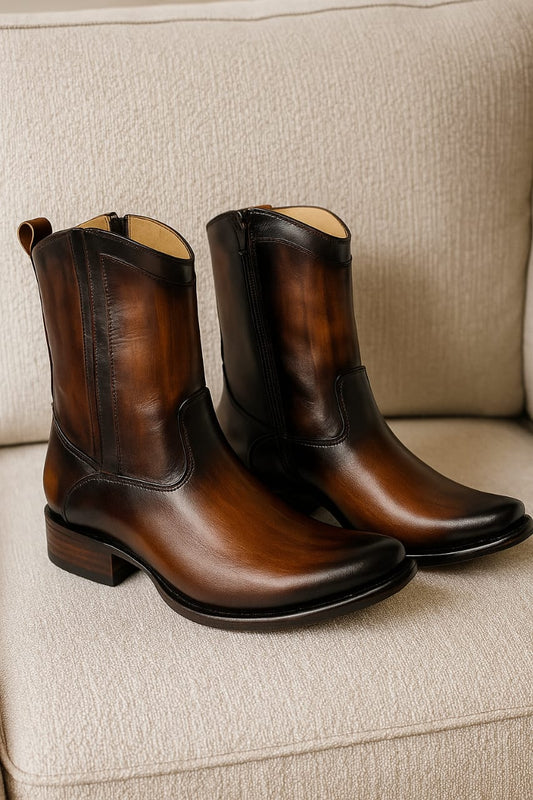 MAURO BROWN RAYADO OVAL