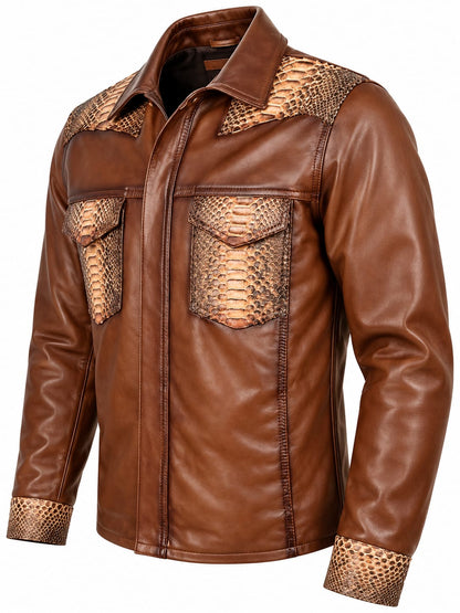 SOBRECAMISA MIEL PITON
